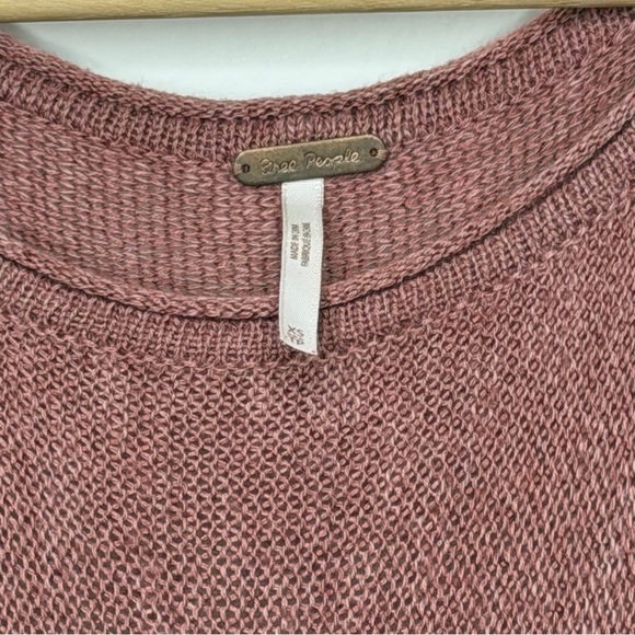 Free People Midnight Ruffles Swingy Tiered Tunic Sweater Top - Picture 5 of 6